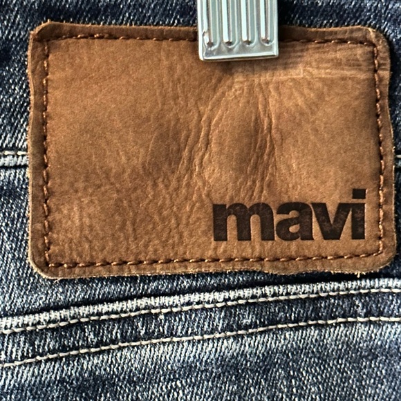 Mavi Dark Blue Straight Leg Jeans 40 waist 32 inseam - Picture 7 of 8